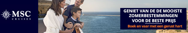 MSC Cruises promotie zomer vakantie