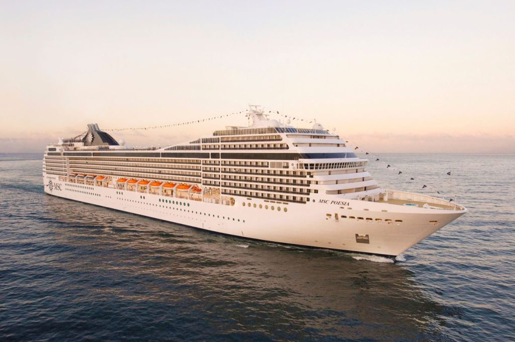 msc poesia cruise rond de wereld