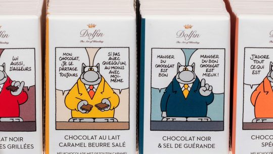 De chocolade van Dolfin maakt het eindejaar extra smakelijk