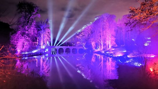 Nature Illuminated tovert het kasteel van Groot-Bijgaarden om tot sprookjeskasteel