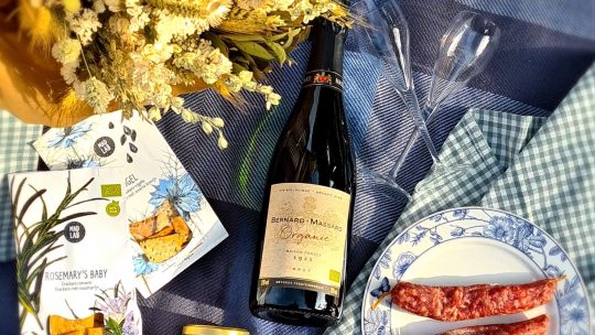 De eerste ‘Organic’ cuvée van het Luxemburgse huis Bernard-Massard geeft bruis aan je picknick